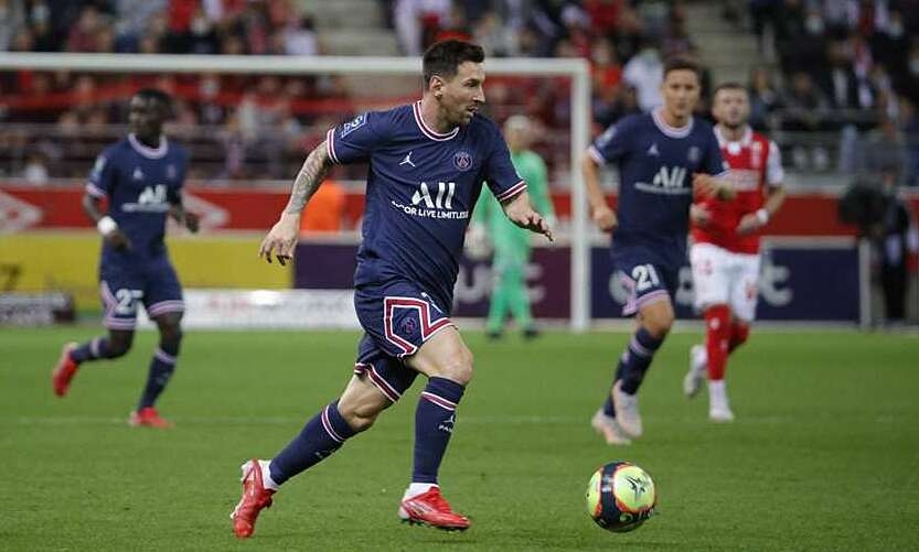 Messi và Mbappe xoa tin don 1